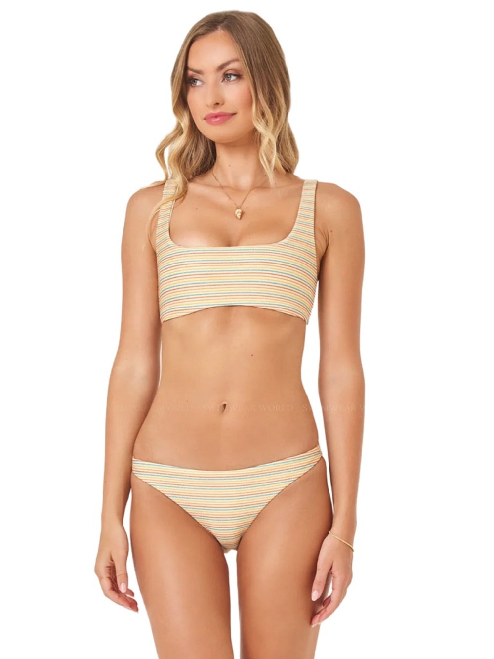 NWT L Space Camacho Bikini Bottom Size Large